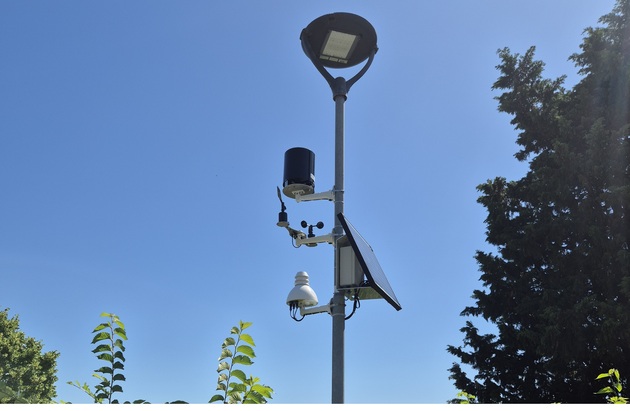 immagine di una centralina di rilevazione qualità aria